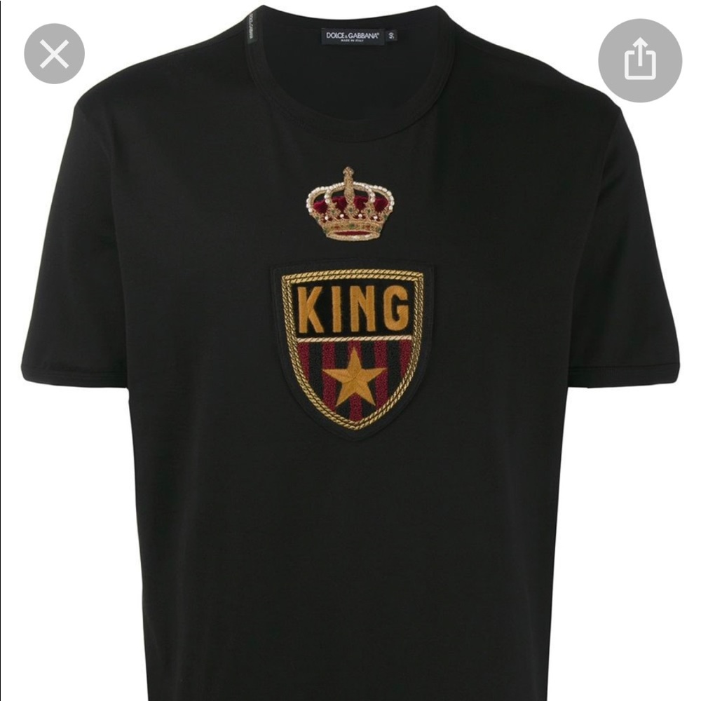 Dolce & Gabbana Patched Mens T-shirt
